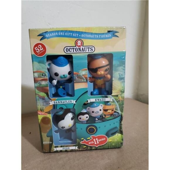 Octonauts Season One Gift Set" - Complete with Figures and a 4-Disc DVD Set Kids - Picture 3 of 9